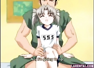 Levrette hentai contre le rebord de la fenêtre