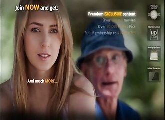 Papy succombe à une chatte bien fraîche