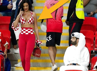 Cette fan a créé la panique au Qatar !