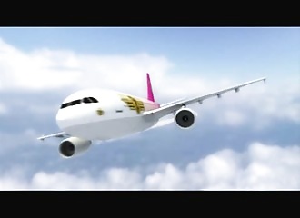 L'hôtesse de l'air est une bonasse sans tabou